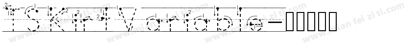 TS Kirt Variable字体转换